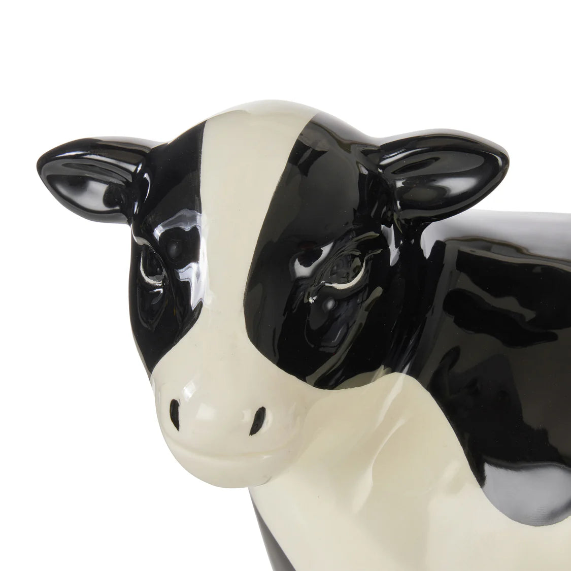 Homestead Friesian Storage Jar Black & White