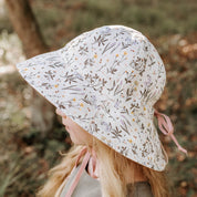 Wanderer Panelled Bucket Sun Hat Provence & Rosa