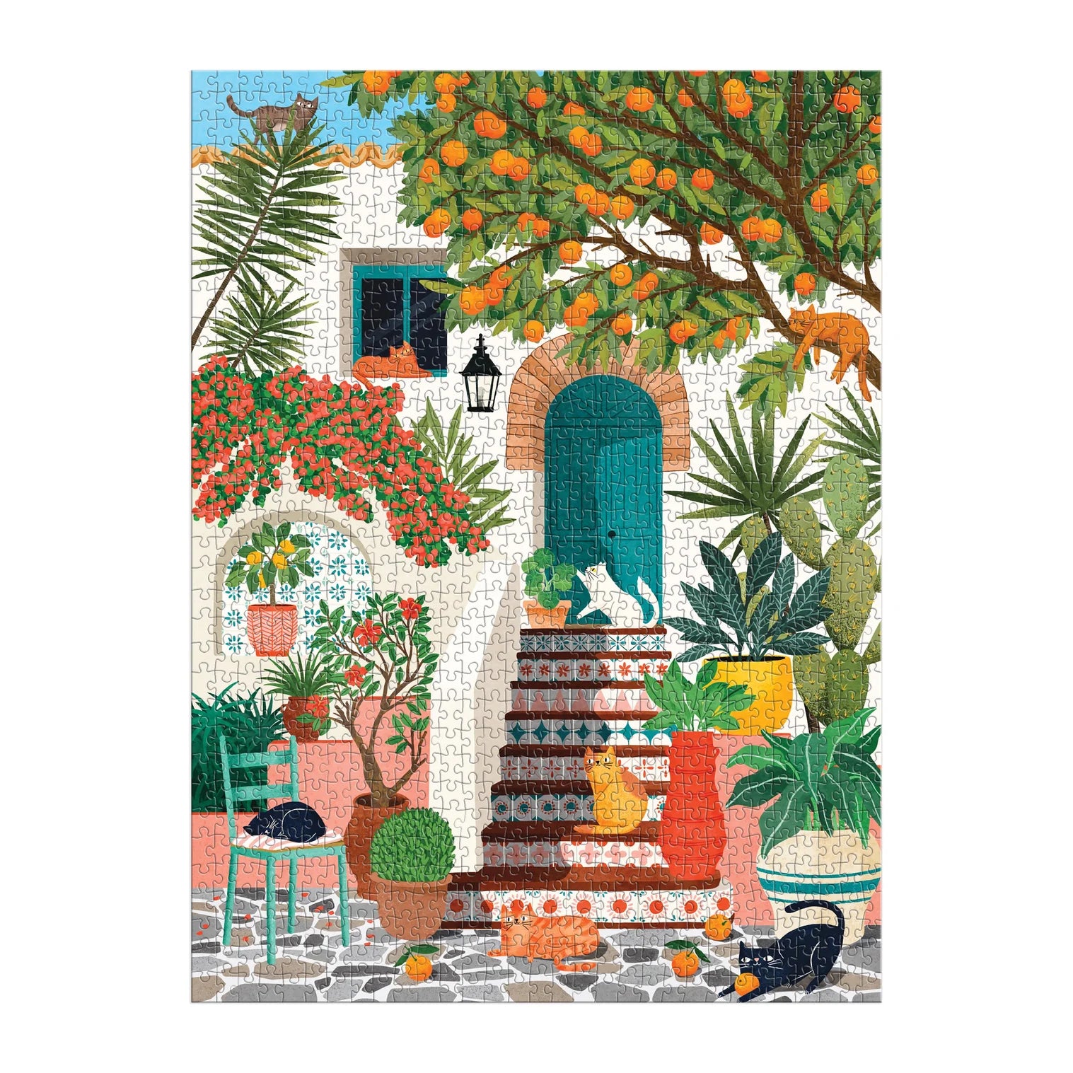 Mediterranean Cats 1000PC Puzzle