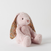 Floral Pink Bunny Medium