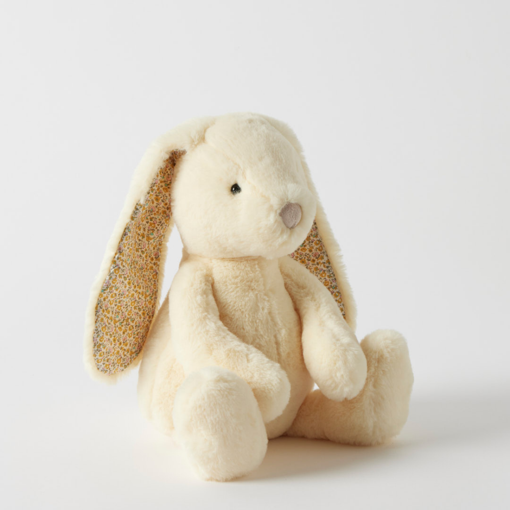 Floral Lemon Bunny Medium