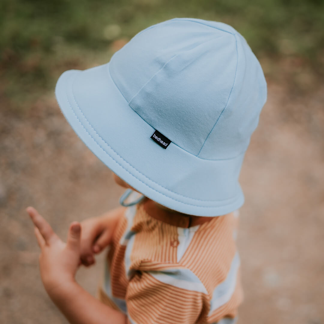 Toddler Bucket Sun Hat Chambray
