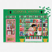 Wisdom and Whimsy Bookshop 1000PC Foil Puzzle