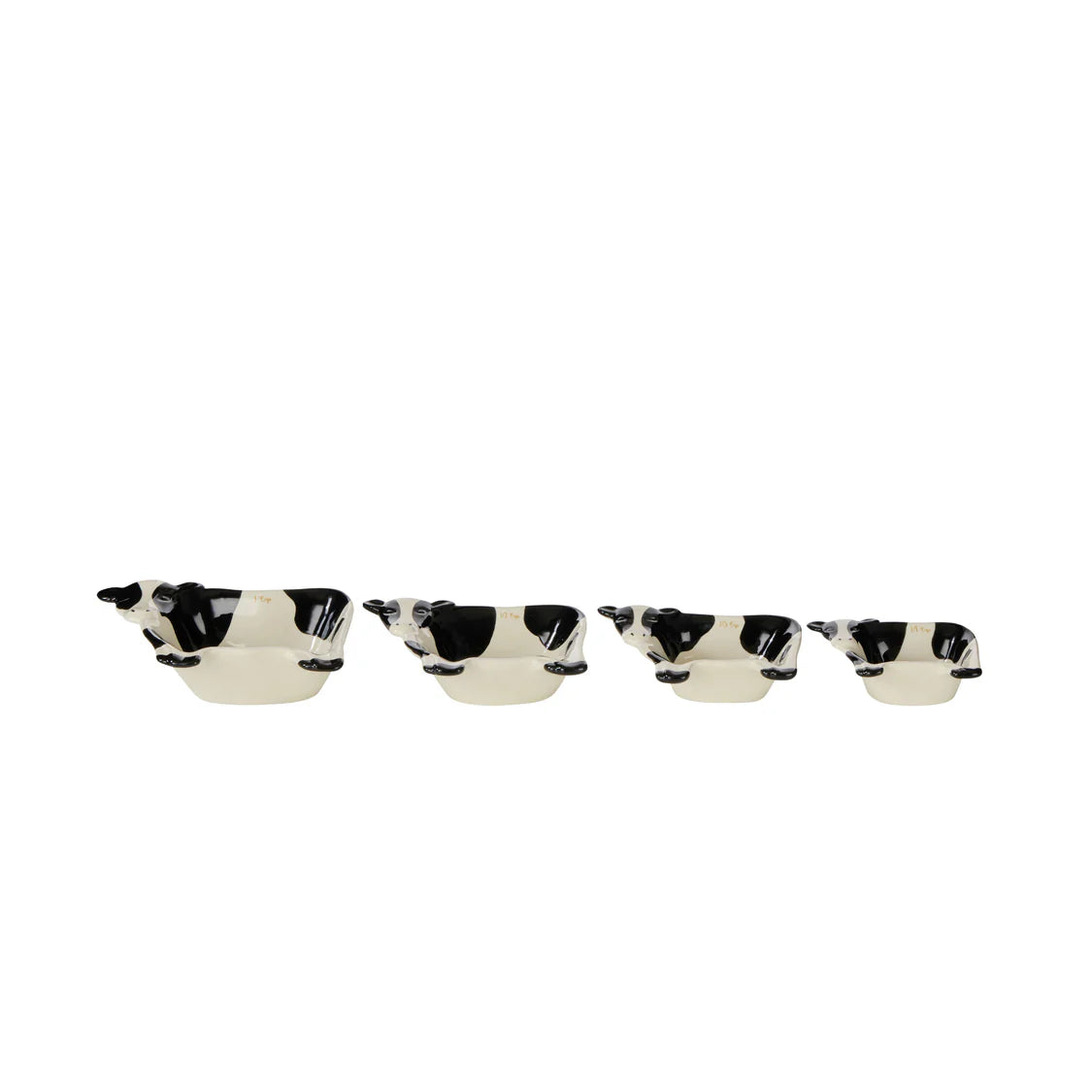 Homestead Measuring Cup Set Black & White