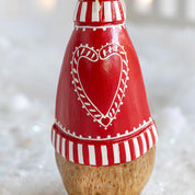 Candy Cane Christmas Duckling Red Heart Jumper