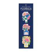 Ever Upward Floral Magnetic Bookmarks Set