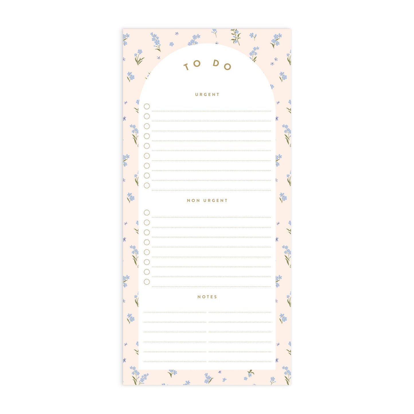 Forget-Me-Not To Do Magnet Notepad