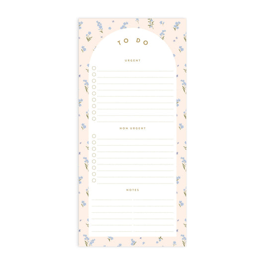 Forget-Me-Not To Do Magnet Notepad