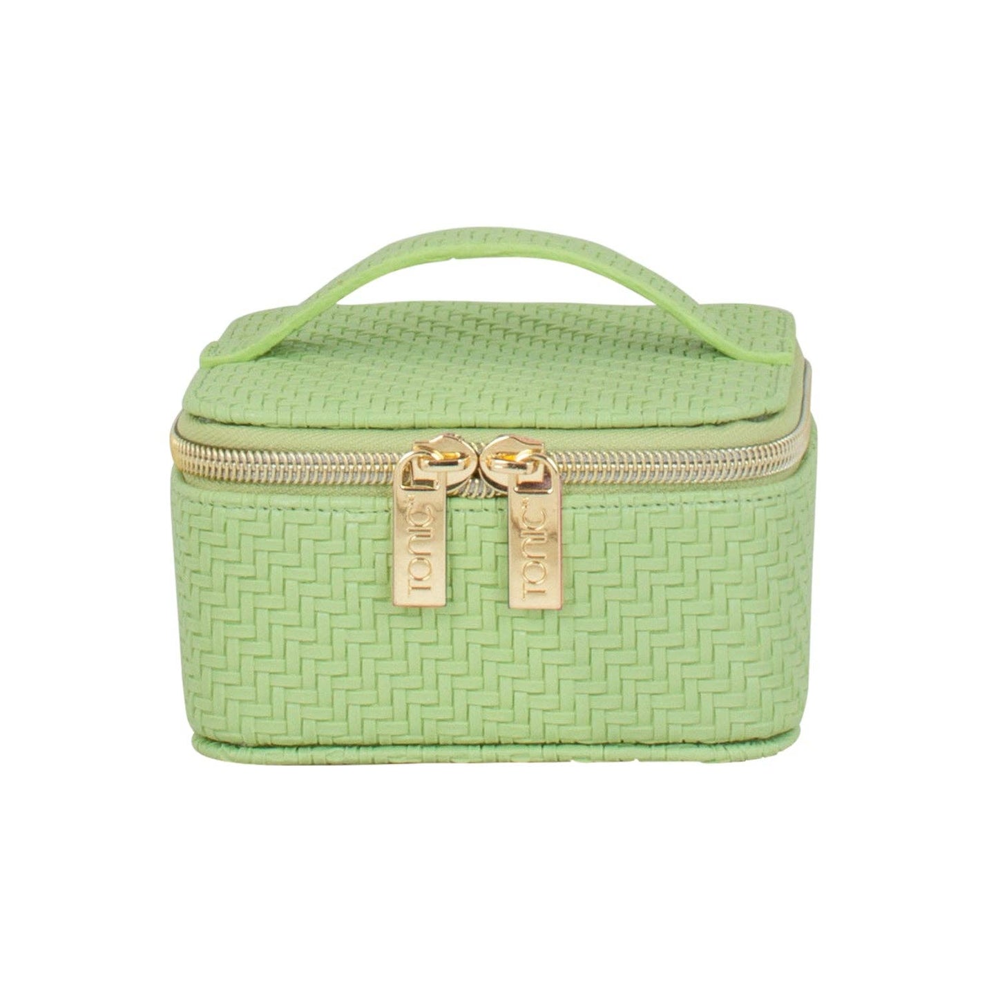 Herringbone Jewellery Cube Pistachio