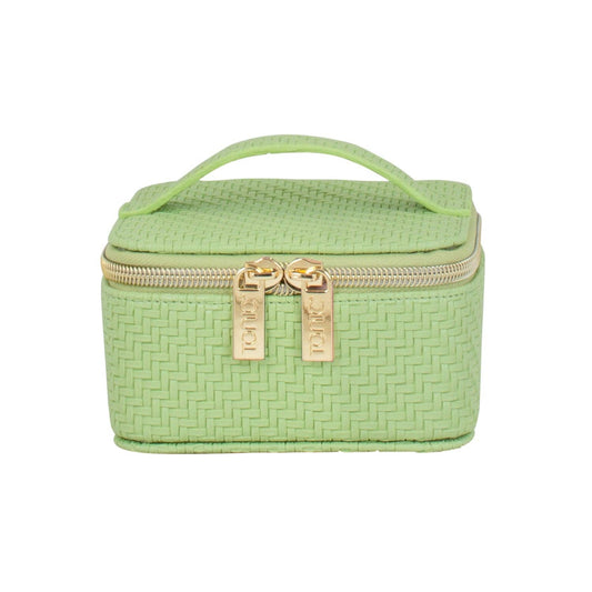 Herringbone Jewellery Cube Pistachio