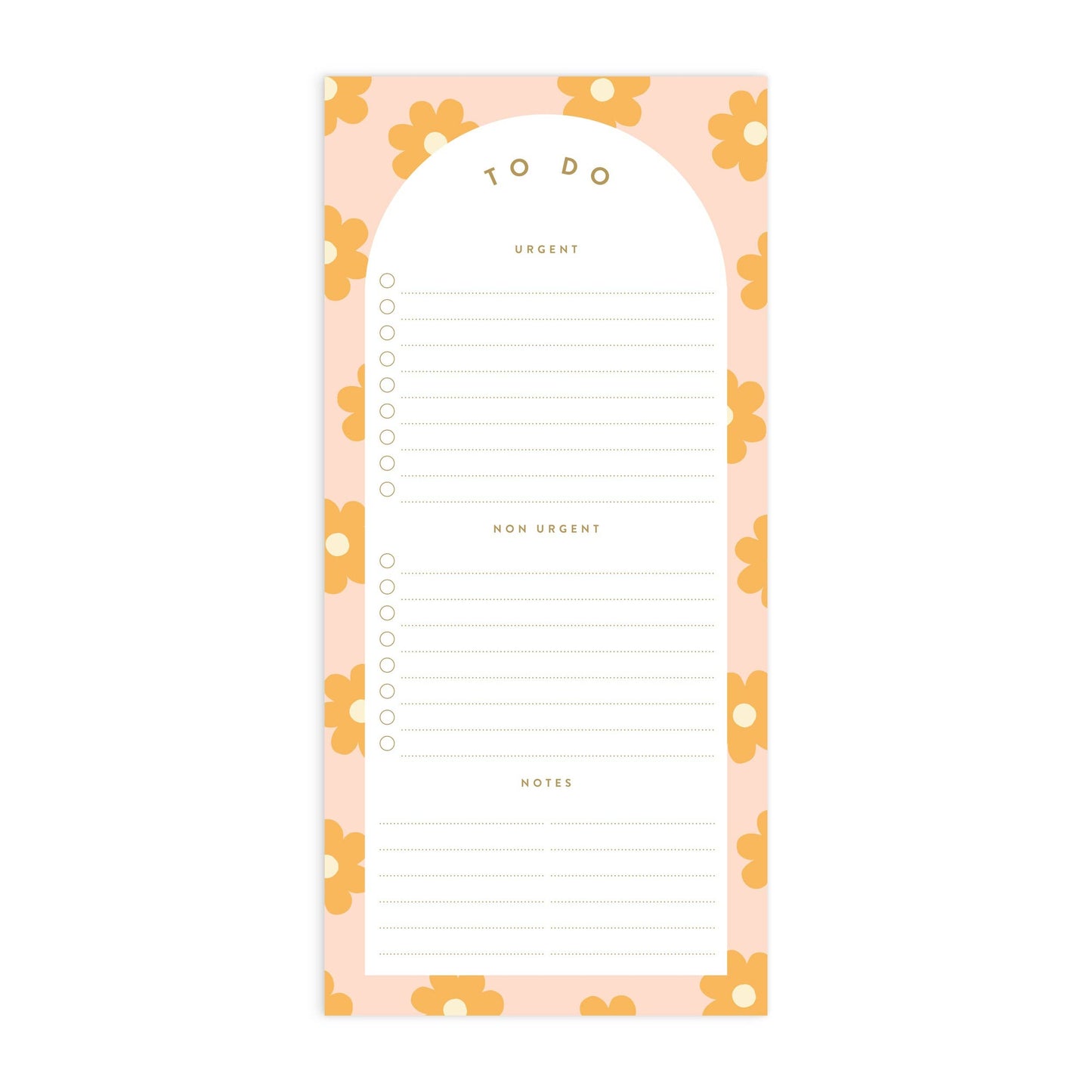 Daisy Chain To Do List Magnet Notepad