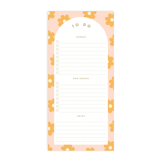 Daisy Chain To Do List Magnet Notepad